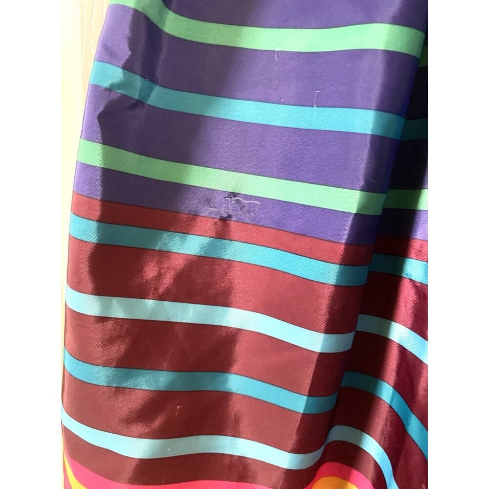 Tommy Hilfiger Girls Colorful Striped‎ Flare Dress Sleeveless 10 - Party Wedding - Picture 10 of 11